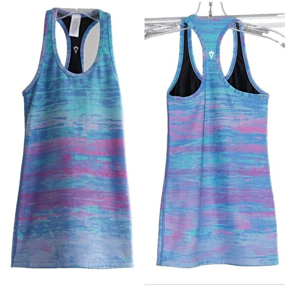 Iviva by Lululemon - XS or 10 Girls - Keep Ur Cool Reversible Racerback Tank - Picture 1 of 7
